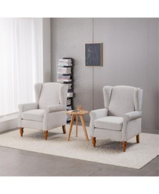 Streamdale Vintage  Armchair & Wood Coffee Table Set