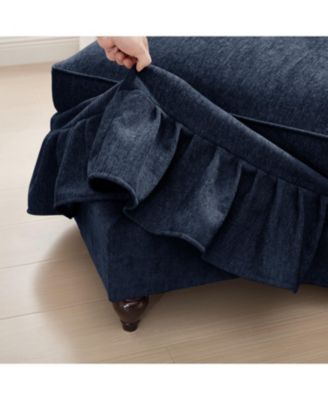 Classic U-Shape Sectional Sofa with Ottomans