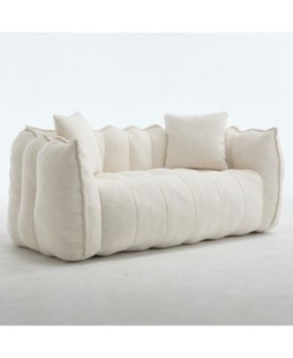 Soft Beanbag Chair - High Resilience Foam Core