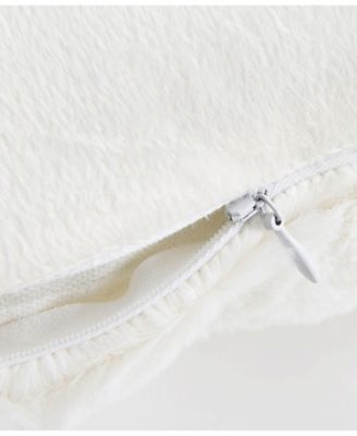 Faux-Fur 2-Pack Decorative Pillows, 12" x 20"