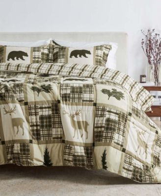 All-Season Printed Down Alternative Comforter Set