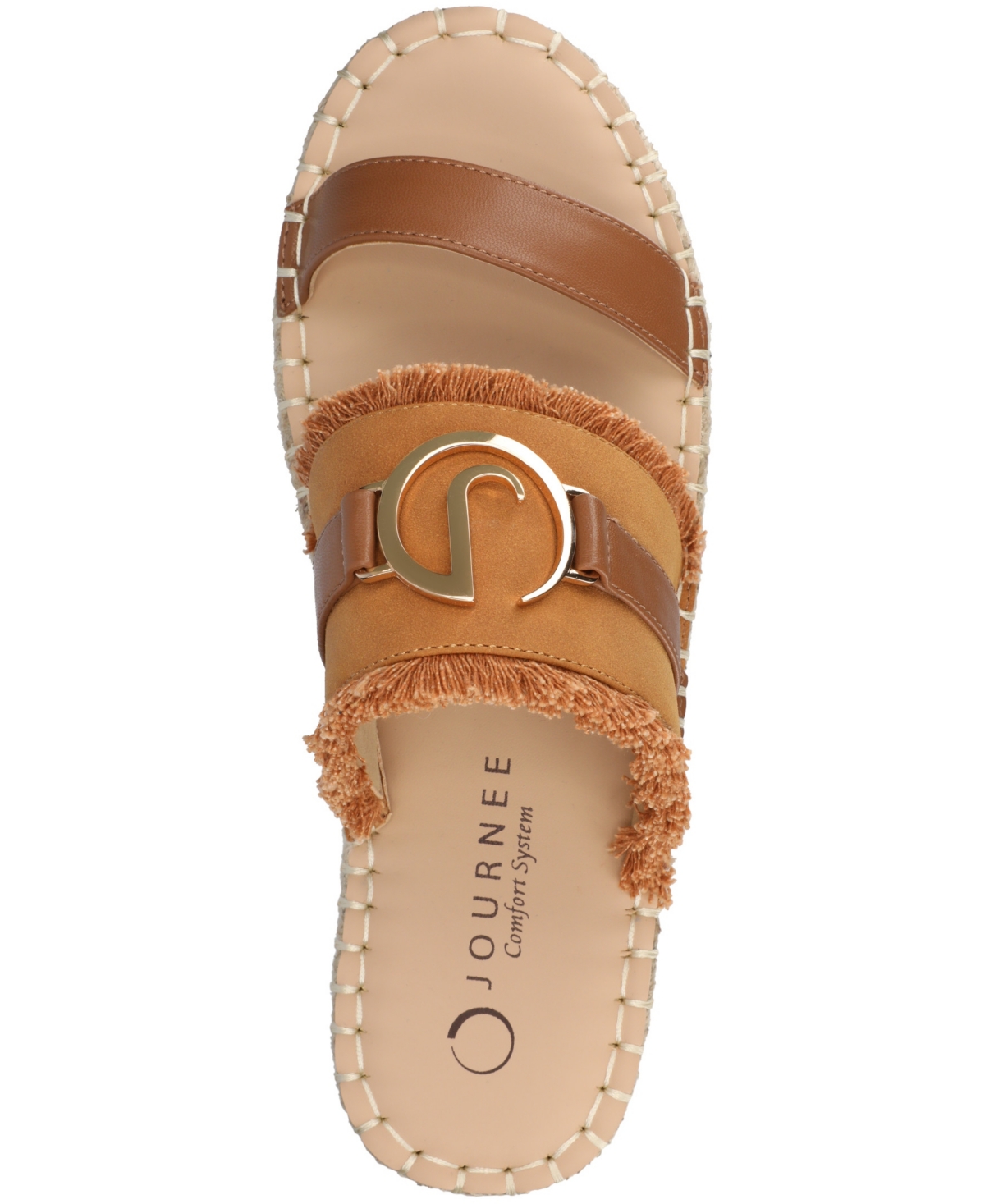 Journee Collection Women's Keelee Slip-On Espadrille Sandals