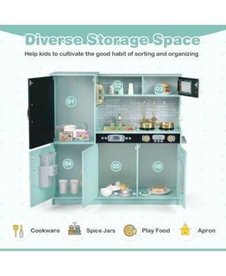 Toddler Pretend Play Kitchen for Ages 3–6