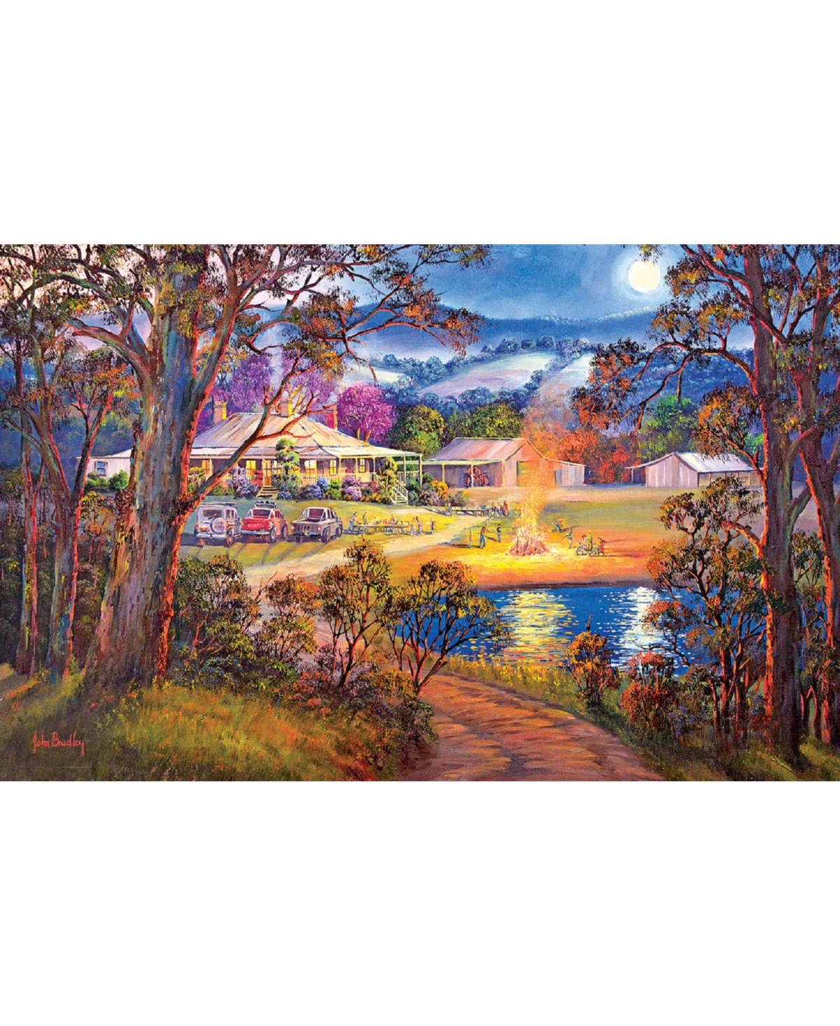 SunsOut Country Cookout 1000 piece Jigsaw Puzzle for Adults