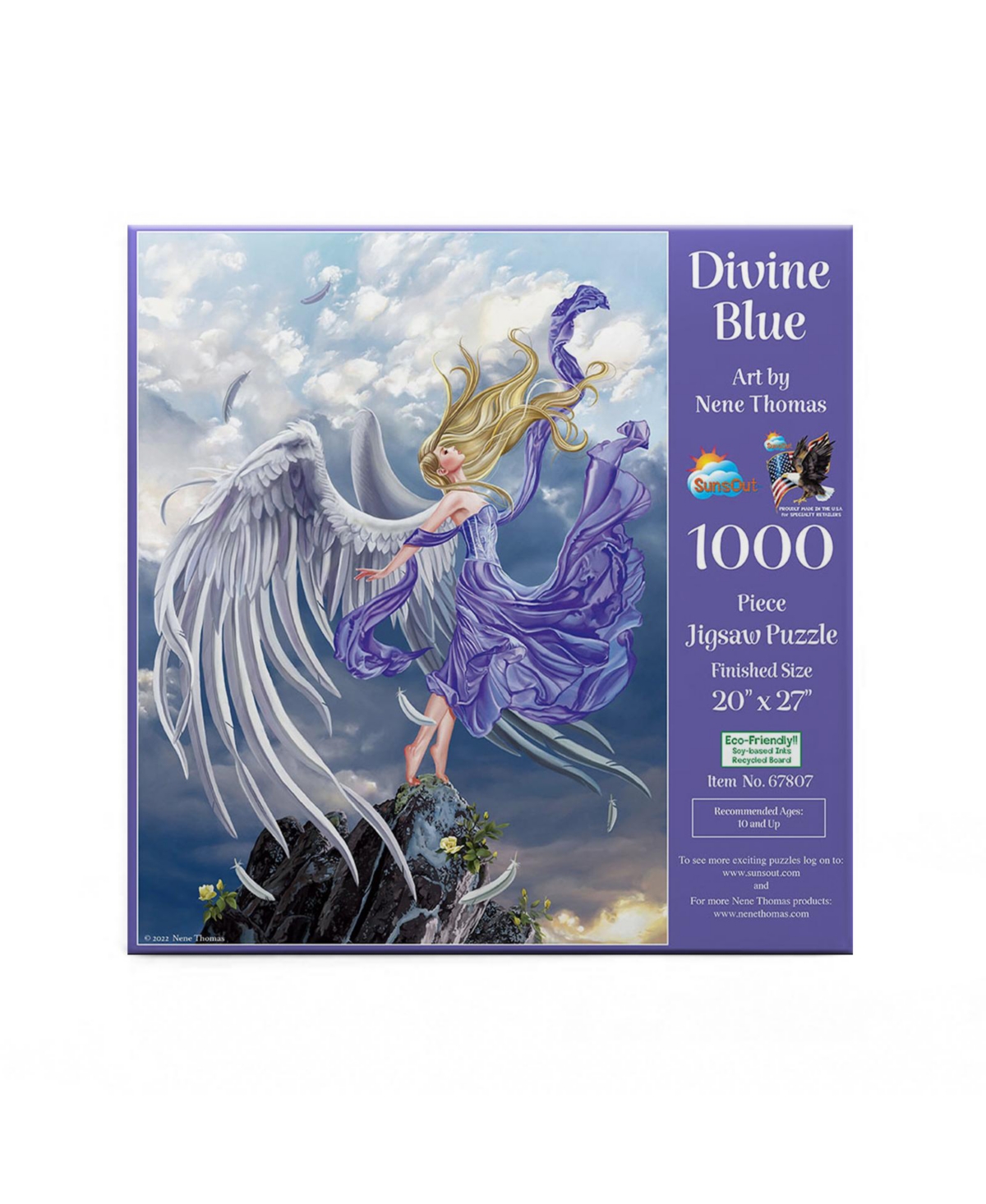 SunsOut Divine Blue 1000 piece Jigsaw Puzzle for Adults