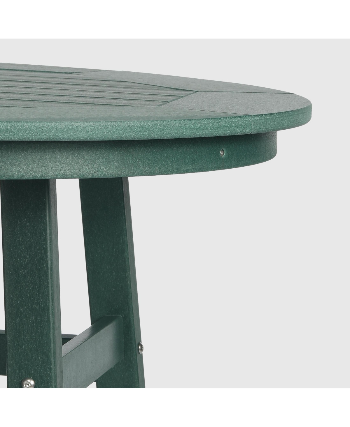 WestinTrends Outdoor 35" Hdpe Round Patio Bar Height Table