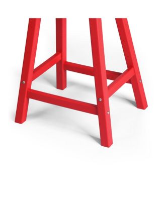 Outdoor Patio Adirondack Counter Height Stool Chair