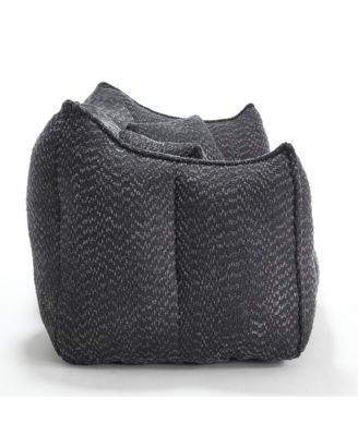 Plush Beanbag Sofa with Foam Core for Two