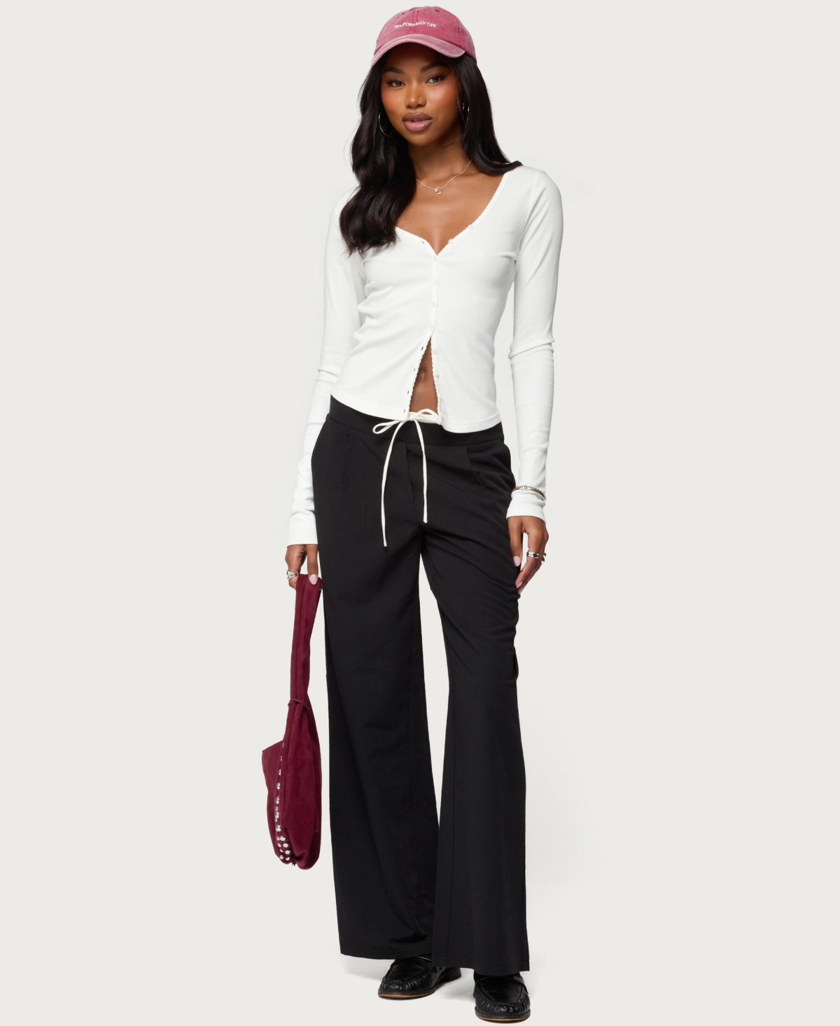 Edikted Women's Tanya Button Up Cardigan