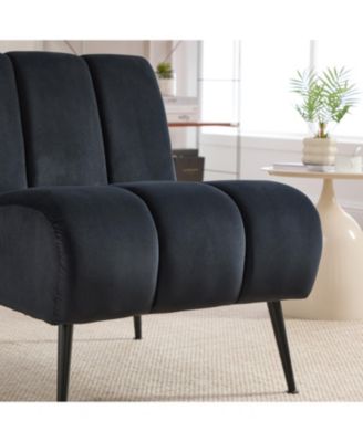 Modern Velvet Accent Chair