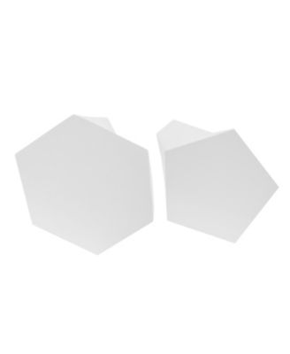 Geometric Coffee Table Set - Modern Nesting Tables