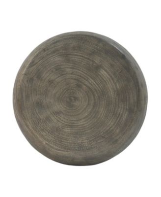 MGO Mushroom Side Table Wood-like texture