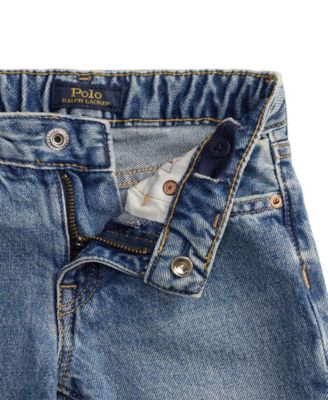 Girls' 2T-6X High-Rise Cropped Jeans