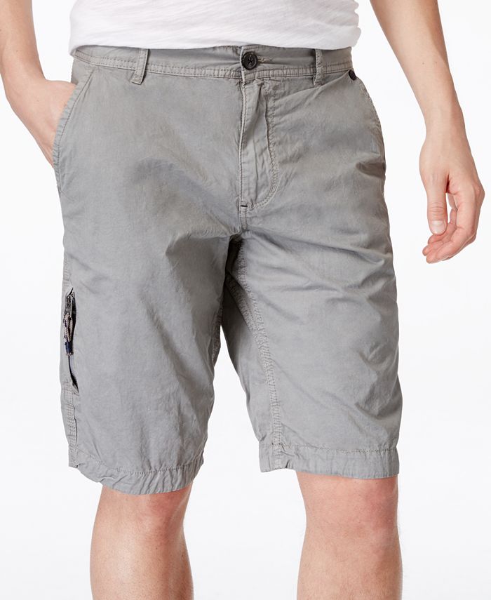 Buffalo David Bitton Men's Herculean Flat-Front Shorts - Macy's