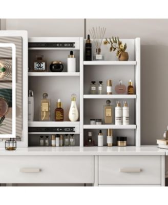 Streamdale Quality Vanity Table Durable, Stylish, Large Mirror & Storage