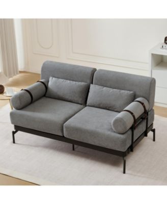 Modern Loveseat Sofa with USB Ports