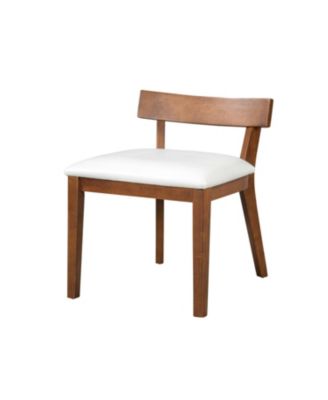 Faux Leather Dining Chairs (Set of 2)