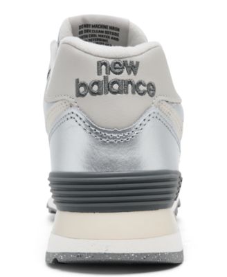 Women's 574 Metallic Casual Sneakers from Finish Line
