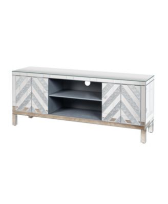 Sparkling Mirrored TV Stand for 65" TVs