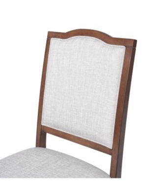 Farmhouse Upholstered Dining Chairs Set of 4