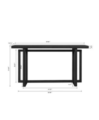 59" Narrow Console Table - Entryway/Sofa Table