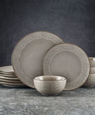 Emma 12 Pc. Dinnerware Set, Service for 4