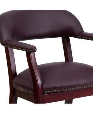 Conference Chair with Accent Nail Trim and Casters