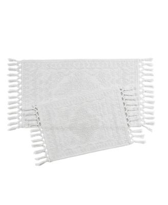 Nellore Fringe Cotton 2-Pc. Bath Rug Set