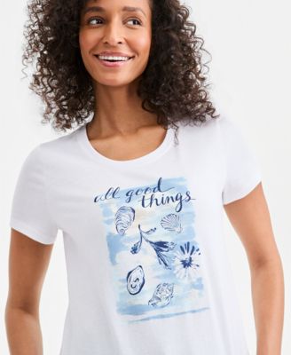 Women's Graphic Short-Sleeve Crewneck T-Shirt