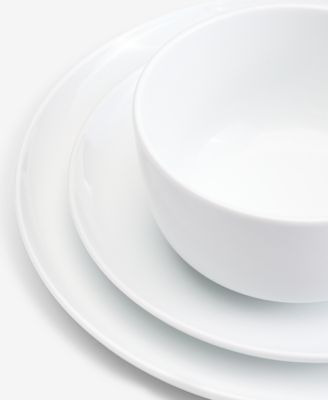 James 12-Pc. Coupe Dinnerware Set, Service for 4