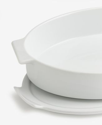 James Ceramic Oval Baker With Lid