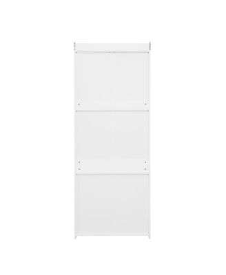 Streamdale Rattan Wardrobe with 3 Drawers