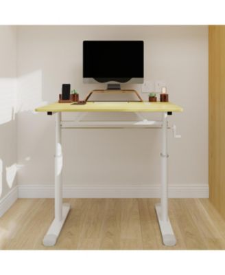 Adjustable Height Study Desk - Kids & Adults, Compact Design