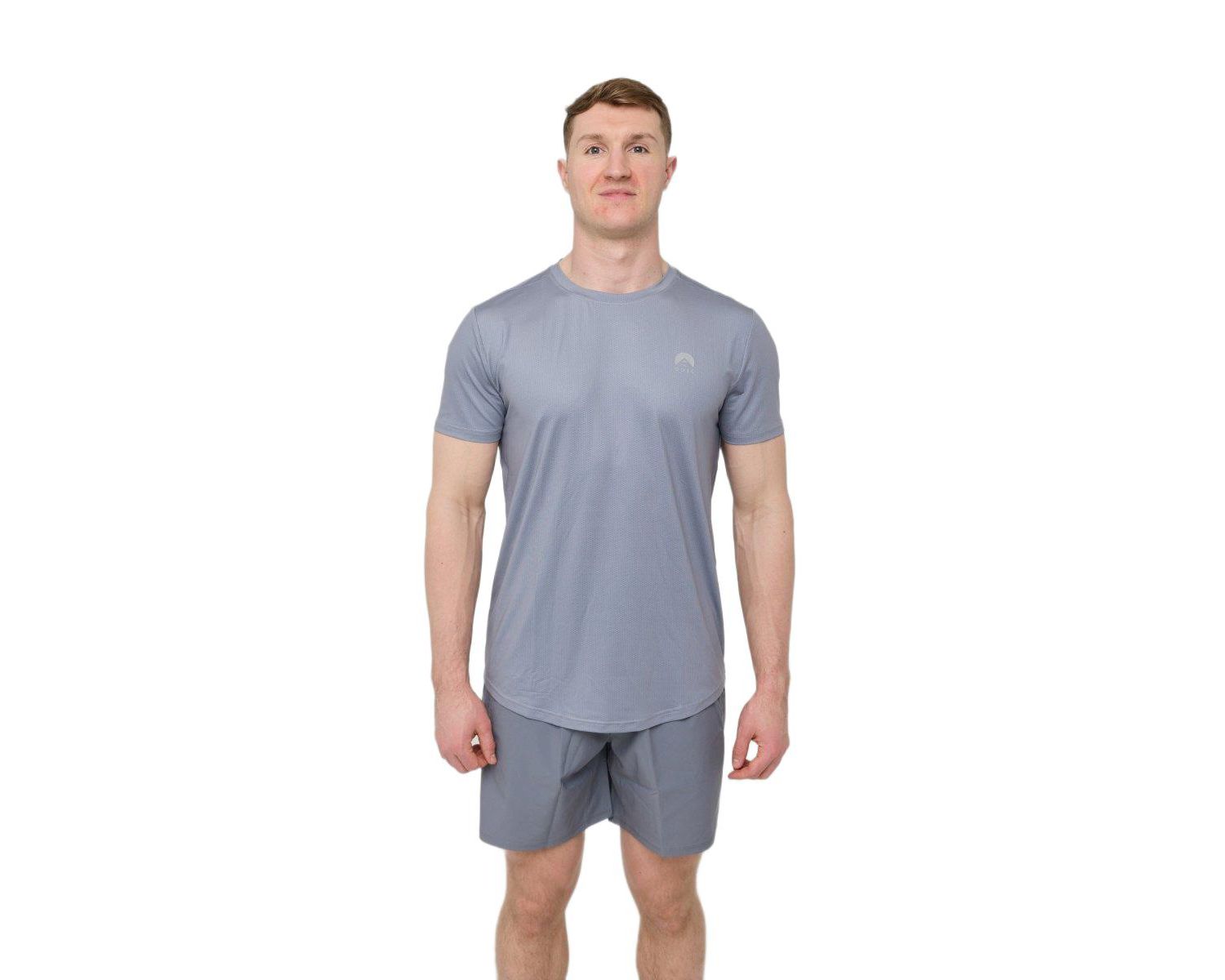 Men's Elite Gym T-Shirt Grey