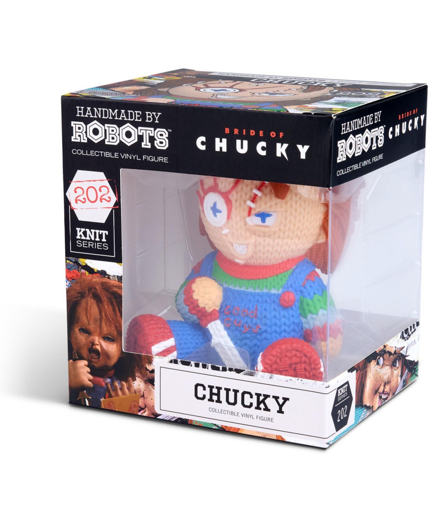 Детские фигурки Handmade By Robots Bride of Chucky Chucky & Tiffany 5.1" 2-Piece Collectible Vinyl Figures, Ages 14+ — фото 3