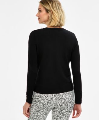 Women's Cropped Cardigan Sweater