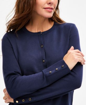 Women's Cropped Cardigan Sweater