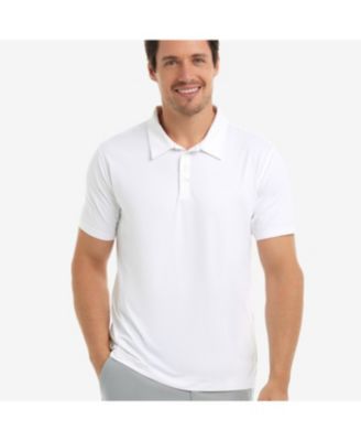Men's UPF 50+ Sun Protective Short Sleeve Collared Shirt