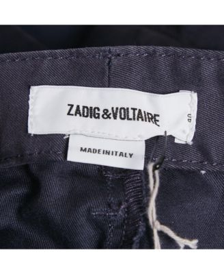 Men's Blue Cotton Patrick Chino Trousers