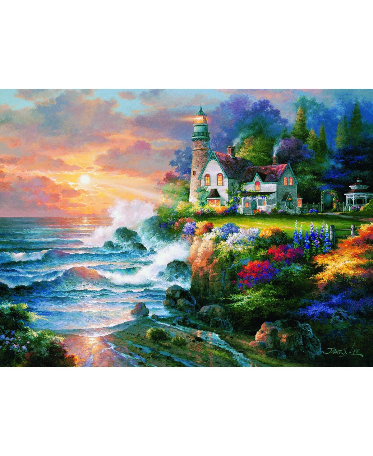 SunsOut Twilight Beacon 1000 piece Jigsaw Puzzle for Adults