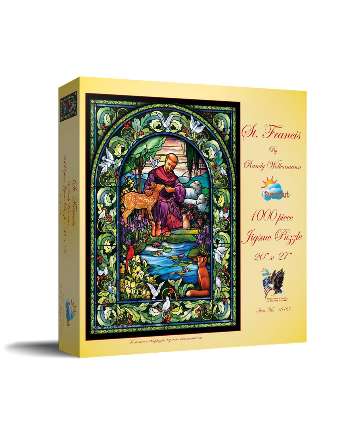 SunsOut St. Francis 1000 piece Jigsaw Puzzle for Adults