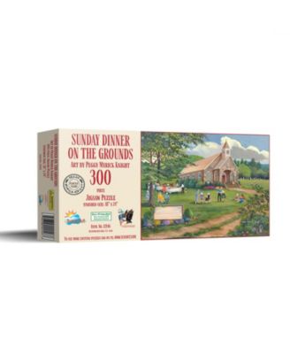 Sunday Dinner on the Grounds 300 piece Jigsaw Puzzle for Adults