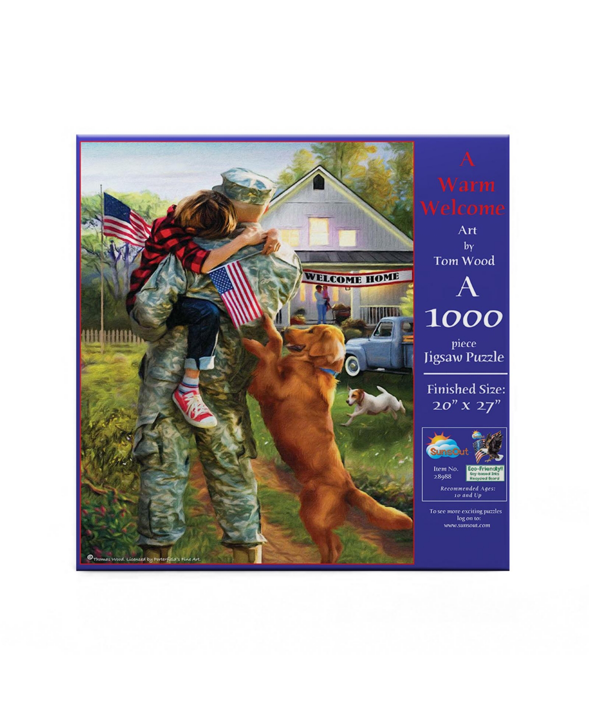 SunsOut A Warm Welcome Home piece Jigsaw Puzzle for Adults