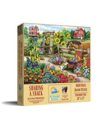 Sharing a Snack 1000 piece Jigsaw Puzzle for Adults