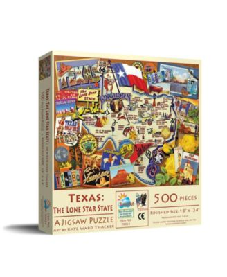 Texas: The Lone Star State 500 piece Jigsaw Puzzle for Adults