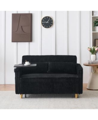 + Sofa + Corduroy + Tabletop & USB Ports + Item Type