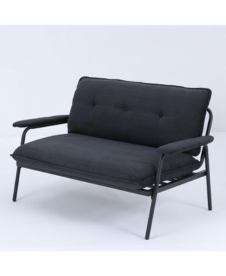 53" Black Sofa - Small Apartment Living