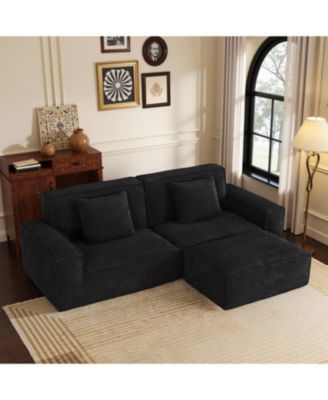 + Sofa + Fabric + Striped Compression + Modern Style