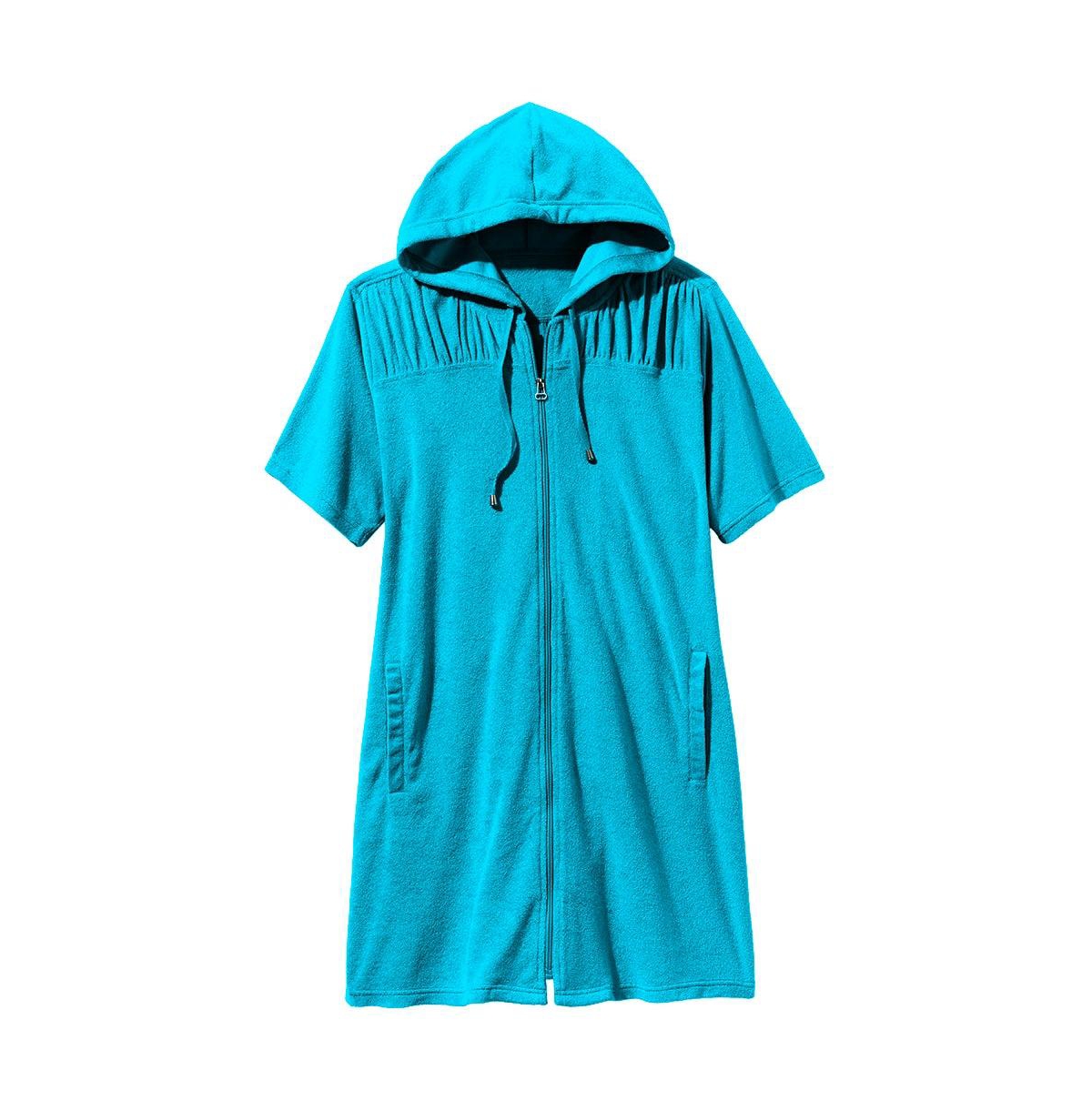 Swimsuits for All Women's Alana Terry Cover Up Hoodie