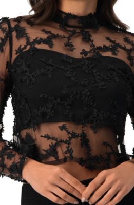 Women's Textured Straight Blouse